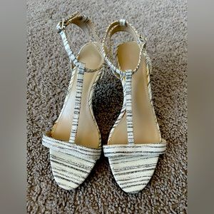 SOLD- Calvin Klein - Sandals with 1 1/2 in heel